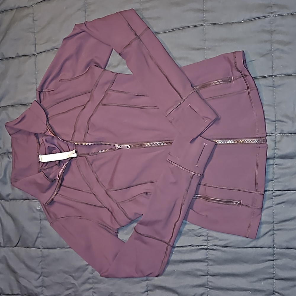 Purple Lululemon Define Jacket athletica